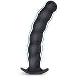 Anal Plug Silicone Anal Beads G-Spot Prostate Massager Black Dildo Thread Butt Plugs With Base Masturbation Adult Sex Toys For Men Women And Couples (Big)