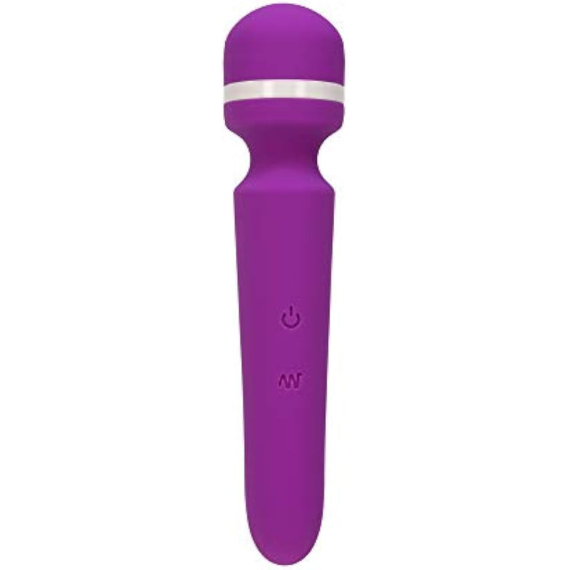 Vibrator Wand, Personal Body Massager, Rechargeable Usb, Purple Color