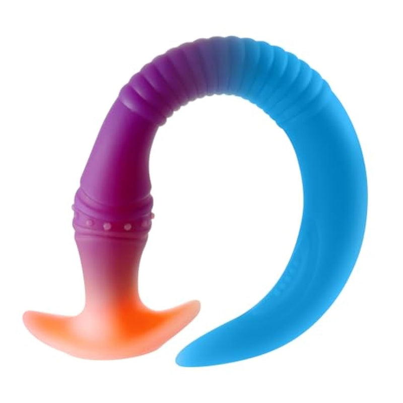 22.2 Inch Super Long Large Butt Plug Dildo, Silicone Huge Anal Plug Prostate Massage, Soft Flexible G-Spot Stimulation, Big Dildo Adult Sex Toys & Games For Men And Women (L)