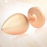 Butt Plug Set 3Pcs Metal Anal Plug With Large Diamond Base Wearable Anal Training Kit For Prostate Massage Adult Sex Toys For Men Women Couples Beginners