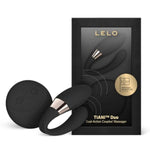 Tiani Duo Couples Vibrator For Men And Women With 2 Powerful Motors And 8 Vibrations Settings, Completely Waterproof Adult Sex Toys For Couples, Sex Toys For Her, Vibrator For Couples, Black