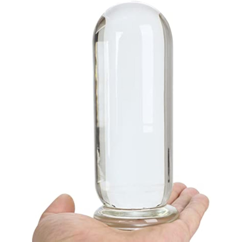 6.3" Huge Round Glass Butt Plug Large Crystal Anal Plug Anal Masturbation Butt Expander Anal Sex Toy