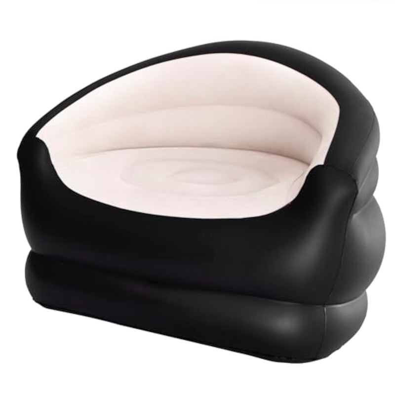 Inflatable Couch Outdoor Air Sofa,Blow Up Couches Lazy Sofa For Camping, Single Size