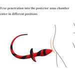 Butt Plug Silicone Anal Plug With Tails Silicone Anal Butt Plug Dog Tail Vaginal Expander Sm Sex Toy Anal Butt Plug