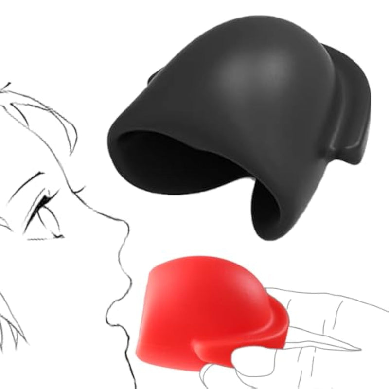 Invisible Bondage Ball Gag For Sex Games, Open Mouth Silicone Ball, Sm Restraints Toys Sex Gag Mouth Plug, Extreme Fetish Adult Play Bondage Sm Gag Ball Sex Toys For Woman Men Couples (Red)