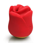 Lickgasm Sweet Kiss Kissing & Vibrating Clitoral Stimulator For Women, & Couples. 3 Speeds And 7 Patterns. Seductive Kissing. Wateproof And Rechargeable, Silky Silicone. 2 Pieces, Red.