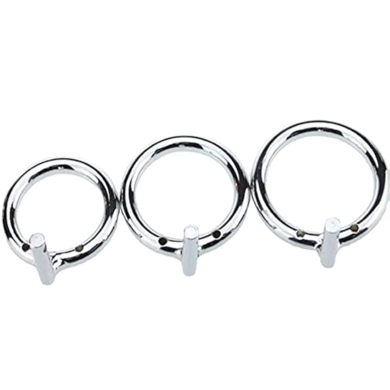 Cb Lock Male Penis Lock Ring Imprisons Chastity Lock Accessory Snap Ring Chastity Cage Universal Fit For Safety Lock Multi-Use For Male Bondage Ring