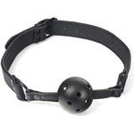 Mouth Ball Gag Sm Ball Gag Ball With Holes Open Mouth Gag Sex Play Adult Bondage Restraints Sm Leather Bondage Fetish Sex Toys For Beginners