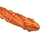 Long Anal Dildo Monster Tentacle Dildo Liquid Silicone Spiral Butt Plug with Powerful Suction Cup for Prostate Massage Anal Training Adult Fantasy Sex Toy for Men Women Couples (S)