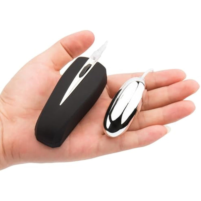 Powerful Egg Vibrator for Couples Sex Toys,Bullet Vidrater for Women,Waterproof Skin-Friendly Material,Silver