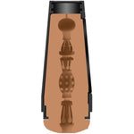 Doc Johnson Main Squeeze - Girls of Social Media - Brittanya187 - Squeeze Plate for Precise Pressure - Twist End Cap to Control Suction - Discreet Premium Stroker - Male Masturbator, Vagina, Caramel