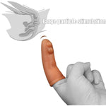 Two Magic Finger Masturbation Sex Toys - G-Spot Finger Prostate Massager, Liquid Silicone Finger Sleeve With Bump For Clitoris Breasts Stimulation, Adult Sm Sex Toy