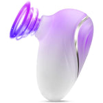 Sucking Vibrator Women Sex Toy - Rose Stimulator Clitoris Vibrator, Wide Opening Sucker Nipple Toys For Pleasure, Clitoral Suction Vibrator With 6 Modes, Mini Vibrator Female Couples Sex Toys, White