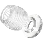 Hollow Butt Plug, Tunnel Shaped Cup Vaginal Plug Threaded Anal Toy For Anal Training Adult Sex Toys For Male Female Couples Bdsm (S)