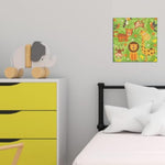 DIAMOND DOTZ Jungle Animal Diamond Painting Kit for Adults with Gems