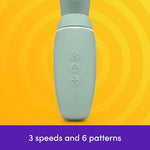 Pulsing G Spot Vibrator and Clit Sucker Stimulator for Women