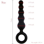 Anal Trainer Set Silicone Butt Plugs, 5Pcs Anal Training Kit With Flared Base Prostate Massager Sex Toys For Beginner Mens And Women