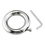 Metal Bondage Stretch Ring Penis Metal Cock Ring For Men Erection Enhancing Adult Sex Toys Penis Ring Heavy Stretcher Adult Sex Toys(30Mm)