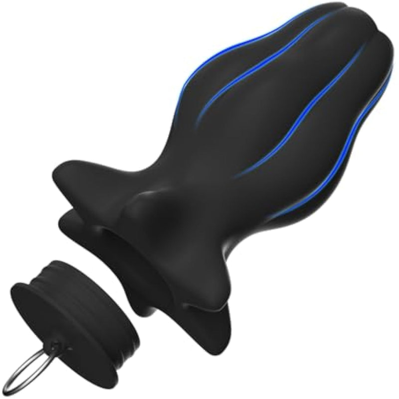 Hollow Tunnel Anal Plug,Enema Butt Plug Bdsm Games Adult Sex Toy?L?