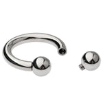 Adult Sex Toy Metal Open Penis Delay Ring Sm Male And Female Training Bondage Cock Ring Penis Ring For Men Exercise Enhancement