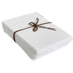 50 Pack Handmade Cotton Paper, 4 x 6 Inch, 150 GSM Deckle Edge Recycled Cardstock