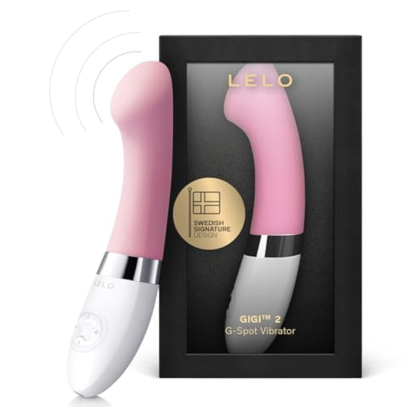 Gigi 2 G Spot Vibrator For Her, Personal Massager, Powerful G Spot Toy With 8 Vibration Patterns For Mind Blowing Fun, Adult Toy, Pink