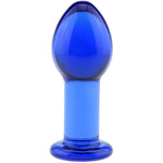 Glass Crystal Ball Anal Plug G-Spot Stimulator Butt Pleasure Wand