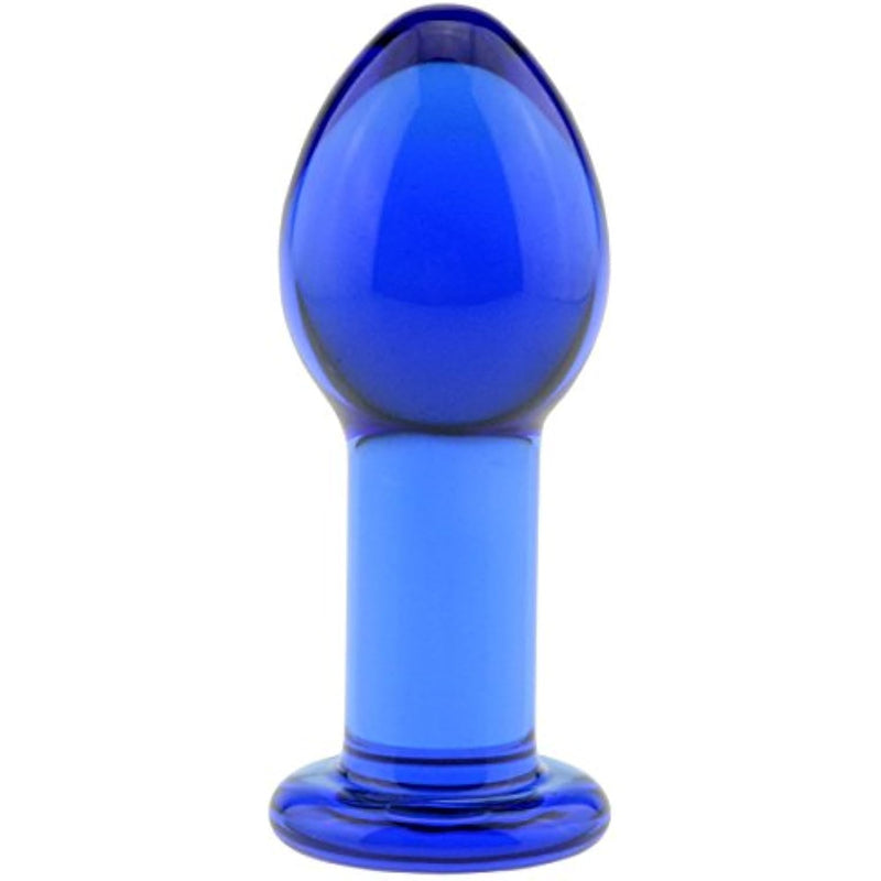 Glass Crystal Ball Anal Plug G-Spot Stimulator Butt Pleasure Wand