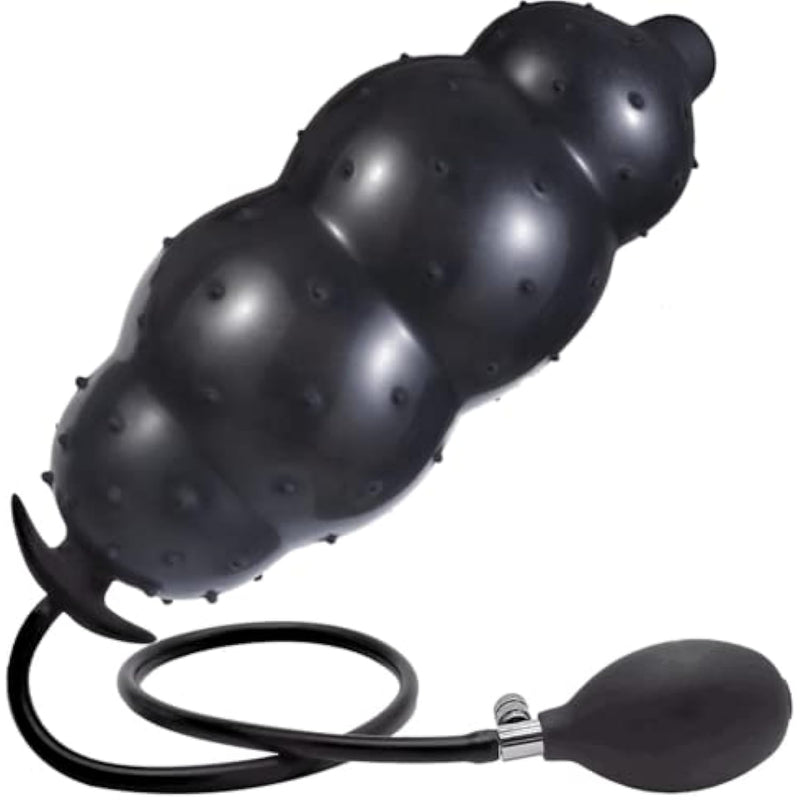 Anal Beads Inflatable Dildo Plug Silicone Butt Plugs