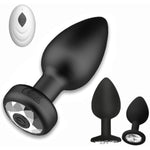 Anal Plug Vibrator With 3Pcs Butt Plug,Prostate Massager Anal Plug Vibrator,Wireless Remote Control 10 Frequency Vibration Mode, Adult Sex Toys & Games, Suitable For Men And Women And Couples Fun