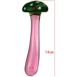 Mushroom Anal Plug Anal Trainer Crystal Dildo Penis Glass Wand Dildo Pleasure Prostate Massager Glass Sex Products For Women