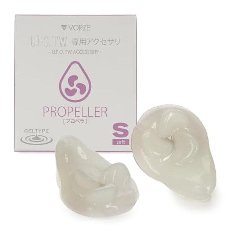 U.F.O. Tw Exclusive Gel Accessory Propeller Soft, Thick Elastic Tongue-Like Accessory, Gelly-Like Texture, Waterproof Nipple Clamp Teaser & Twister For Nipple Orgasm, Sex Toys For Women & Men