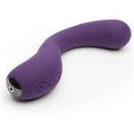 Purple Desire Luxury Rechargeable Curved G-Spot Vibrator - Silicone - Waterproof
