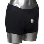 Packer Gear Black Boxer Brief Harness – Adult Strap On Sex Toys For Couples,Multi,Medium/Large (Pack Of 1),Se-1576-10-3