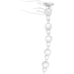 14In Anal Beads For Men/Women, Tpe Anal Plug Vaginal Anus Dilator Prostate Massage Adult Erotic Sex Toys For Beginners (Clear, S)