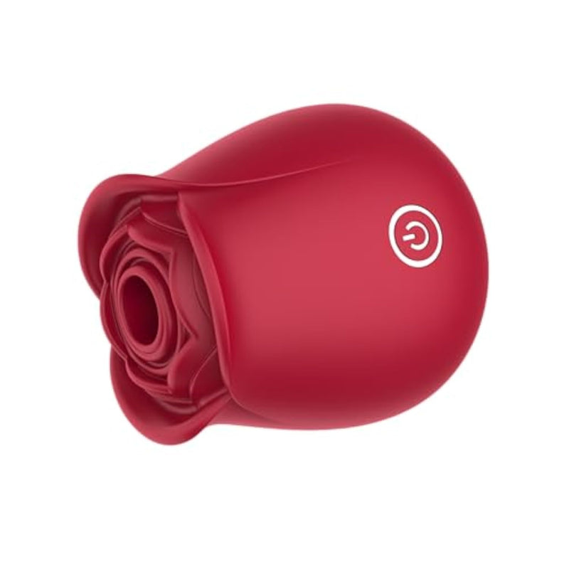 Rose Sucking Vibrator for Women - Clitoral Nipple Stimulator with 10 Modes and G-Spot Massager