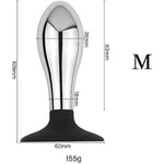 Butt Plug Anal Plug Training Personal Anal Sex Toys With Suction Cup Base For Male, Female And Beginner L