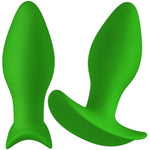 F-35R Rattler T Plug - Featuring A Rattler Ball For Butt Anal - Erotic Anal Stimulation - Adult Toys For Men & Women - Premium Silicone Plug - Green