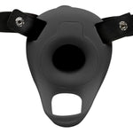 2" Erection 28X Realistic Vibrating Premium Silicone Penis Sheath With Remote For Men & Couples. Rechargeable And Waterproof, Fully Adjustable Penis Sheath, 2 Pieces - Black