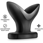 Anal Adventures Anal Anchor Expanding Butt Plug, Sex Toy For Men, Sex Toy For Women, Black