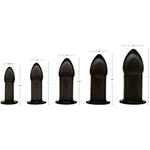 5 Piece Anal Trainer Set, Black