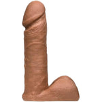 Doc Johnson Vac-U-Lock - The Realistic Dildo - 6 Inch ULTRASKYN - F-Machine and Harness Compatible - for Adults Only, Caramel
