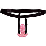 Silicone Monster Dildo For Men And Women Wearable Strap-On Anal Dildo Huge Harness Anal Plug For Anal Dilation Sm Adult Sex Toys (L)
