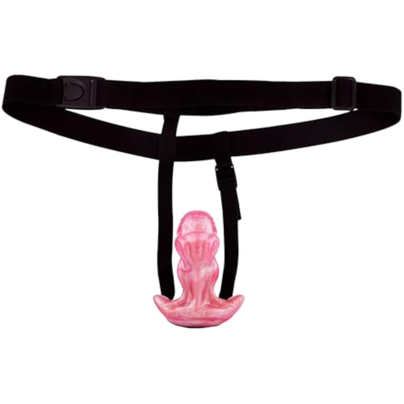 Silicone Monster Dildo For Men And Women Wearable Strap-On Anal Dildo Huge Harness Anal Plug For Anal Dilation Sm Adult Sex Toys (L)