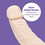 Realistic 6 inch Strapless Strap On Dildo for Women, Pink