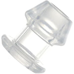 Big Hollow Anal Plug,4.13 Inch Xl Transparent Tunnel Butt Plugs Dilator Sex Toys For Women Men