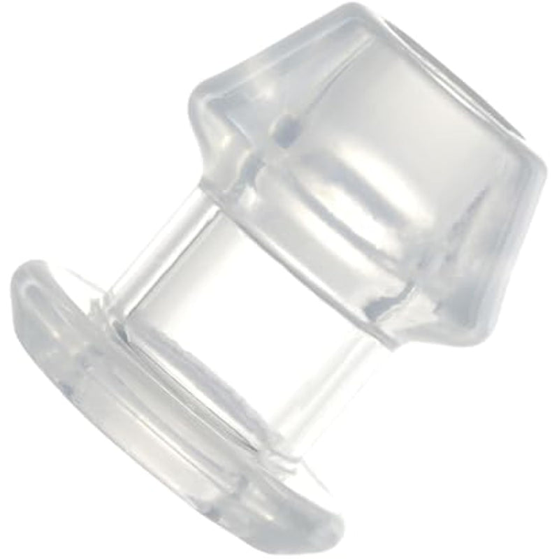 Big Hollow Anal Plug,4.13 Inch Xl Transparent Tunnel Butt Plugs Dilator Sex Toys For Women Men