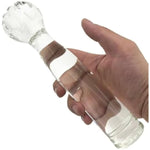 Elegant Solid Glass Fist Anal Dildo Secret Sculpture Decoration And Adult Bedroom Temperature Play Toy Sex Room Decor