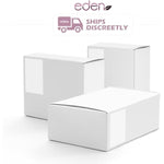Eden Adult Sex Toys - Realistic Dual-Density Giant Dildo With Suction Cup - 10 Inch - 3" Wide Huge Thick Strap On Penis For Hands-Free Vaginal G-Spot & Anal Pleasure - Women Men & Unisex - Beige