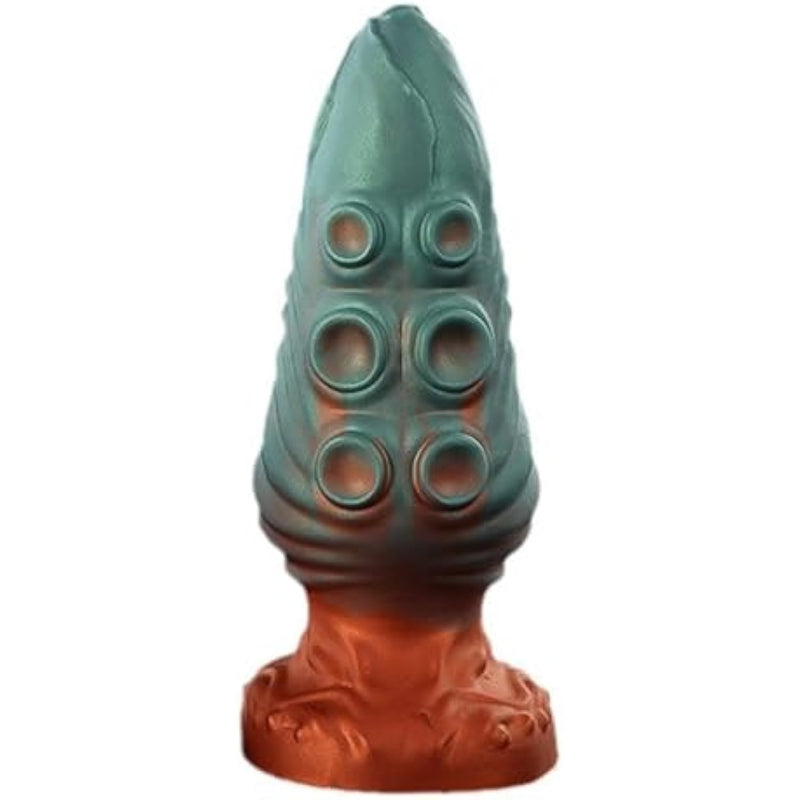 Large Anal Plug Silicone Butt Plug Massage Prostate And G-Spot Monster Dildo With Suction Cup Tentacle Anal Dildo Adult Sex Toys (S)